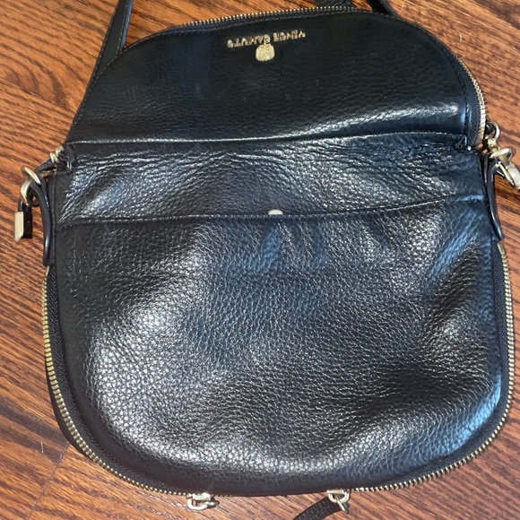 Vince Camuto VC-POSIE-CB Leather Crossbody Bag Black - Picture 5 of 6